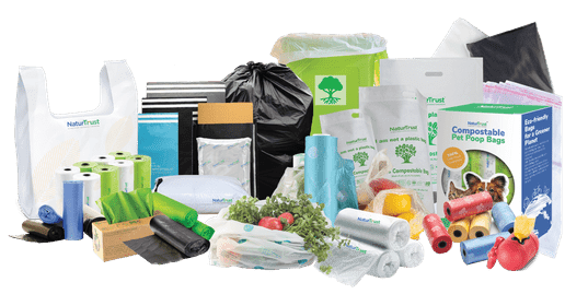 Authentic NaturTrust Compostable Bin Liners Usage